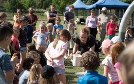 Na Káranském vodovodníku děti bádaly a bavily se