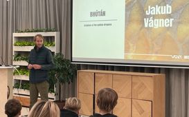 Jakub Vágner vyprávěl vodním strážcům o výpravě do Bhútánu